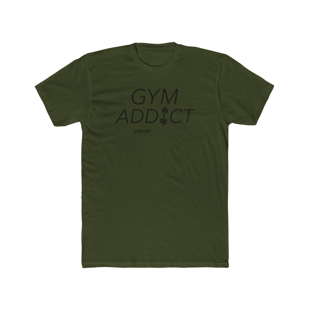 GYM ADDICT: Unisex Cotton Next Level Shirt