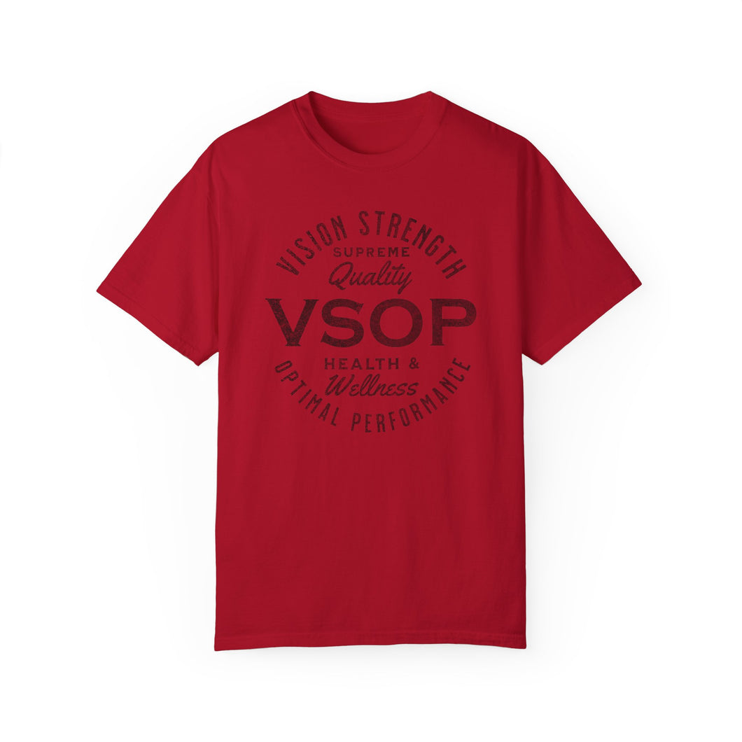 Handcrafted VSOP Supreme Quality: 100% Ringspun Cotton (Black Font)