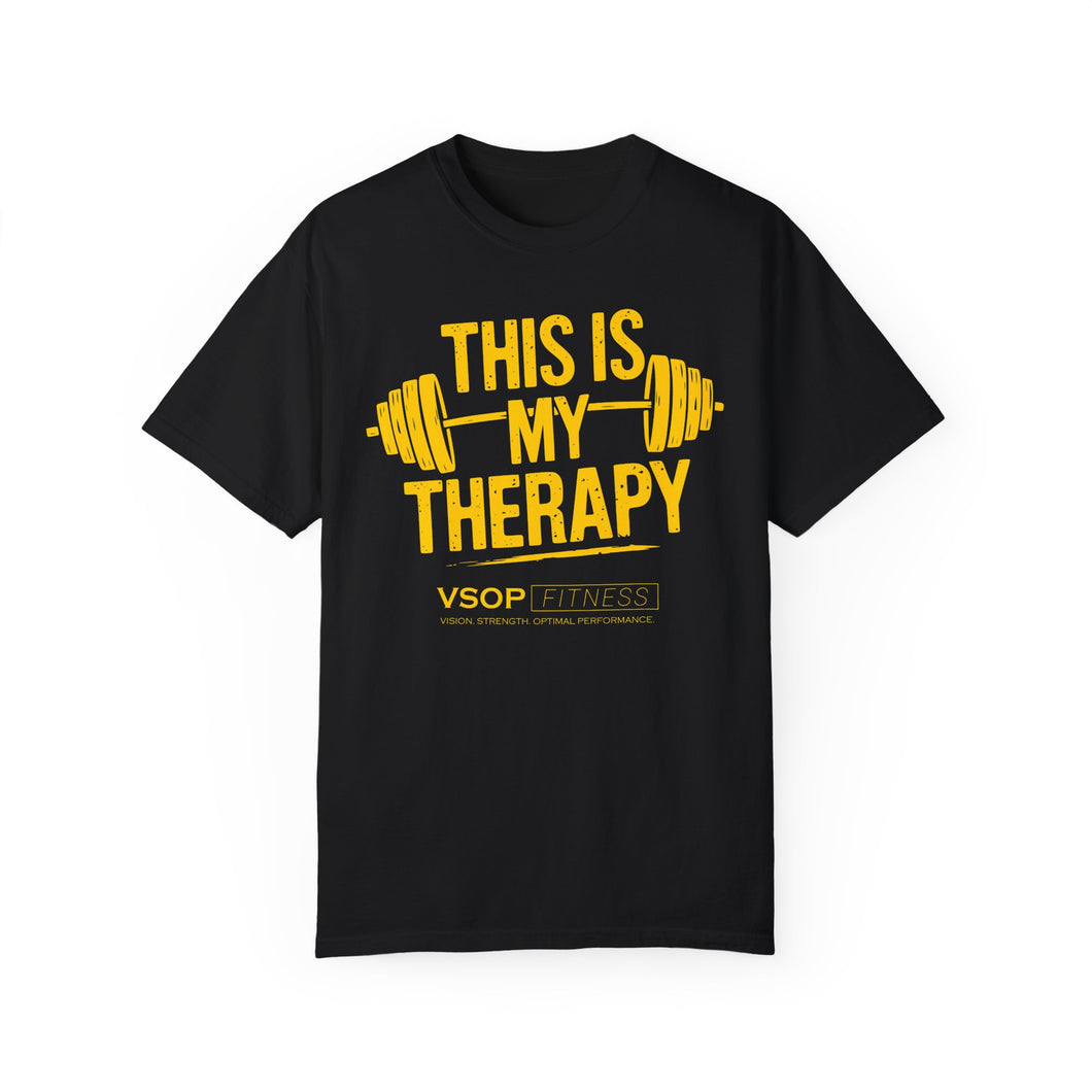 THIS IS MY THERAPY: Unisex Garment-Dyed Comfort Colors T-shirt