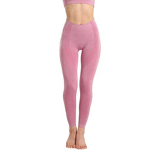 Load image into Gallery viewer, Booty High Waist Summer Thin Women&#39;s No Embarrassment Line Nude Feel Peach Yoga Pants
