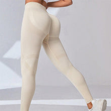 Load image into Gallery viewer, Booty High Waist Summer Thin Women&#39;s No Embarrassment Line Nude Feel Peach Yoga Pants
