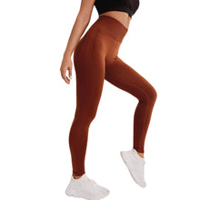 Load image into Gallery viewer, Booty High Waist Summer Thin Women&#39;s No Embarrassment Line Nude Feel Peach Yoga Pants
