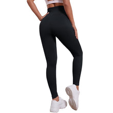 Load image into Gallery viewer, Booty High Waist Summer Thin Women&#39;s No Embarrassment Line Nude Feel Peach Yoga Pants
