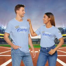 Load image into Gallery viewer, Kansas City Baseball shirt, Royals, KC, KCMO, Unique Tees, KC Baby, Blue, Crown City, Killa City, Unisex, Classic
